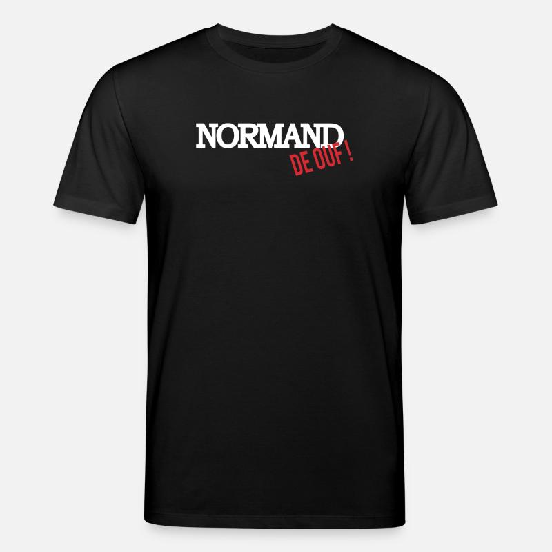 Normand de ouf - T-shirt bio CREATOR Stanley/Stella Unisexe - noir