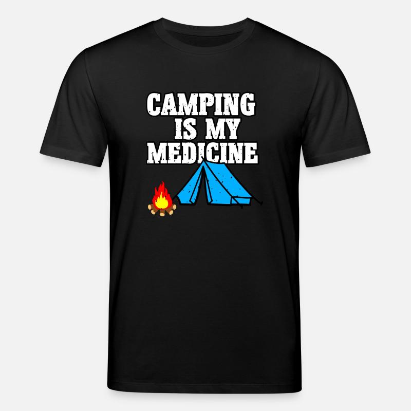 Médecine de camping - T-shirt bio CREATOR Stanley/Stella Unisexe - noir