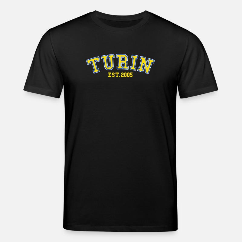 Turin Est.2005 - Stanley/Stella Unisex Bio-T-Shirt CREATOR  - Schwarz