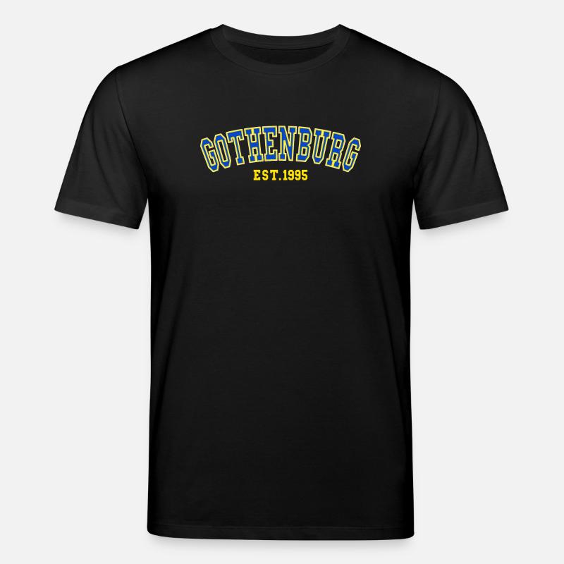 Göteborg Est. 1995 - Stanley/Stella Unisex Bio-T-Shirt CREATOR  - Schwarz