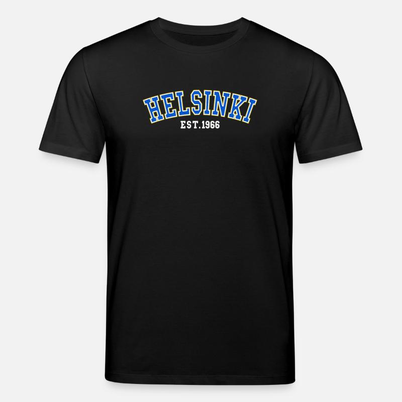 Helsinki gegründet 1966 - Stanley/Stella Unisex Bio-T-Shirt CREATOR  - Schwarz