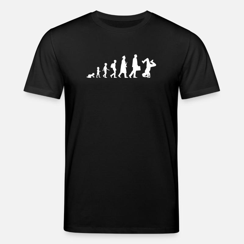 Breakdance Evolution - Stanley/Stella Unisex Bio-T-Shirt CREATOR  - Schwarz