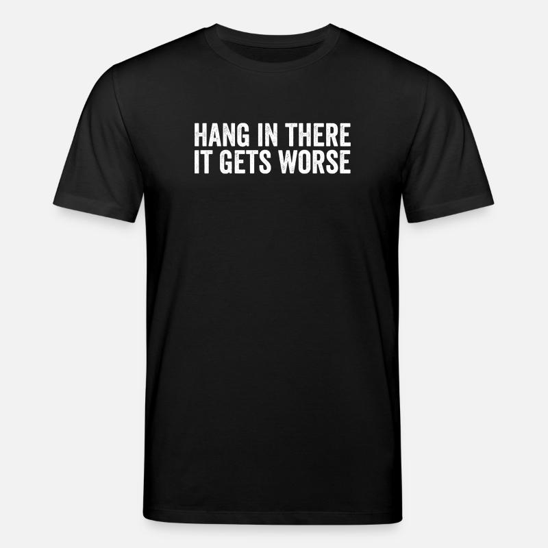 Restez à l’écoute, ça empire - T-shirt bio CREATOR Stanley/Stella Unisexe - noir
