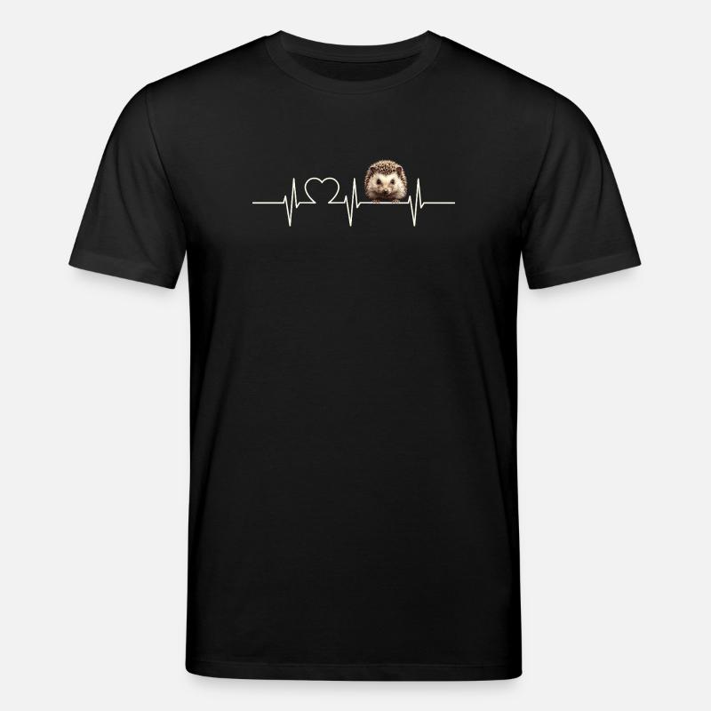 Igel - Stanley/Stella Unisex Bio-T-Shirt CREATOR  - Schwarz