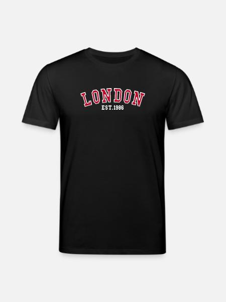 Londres Fondée en 1986 - T-shirt bio CREATOR Stanley/Stella Unisexe - noir