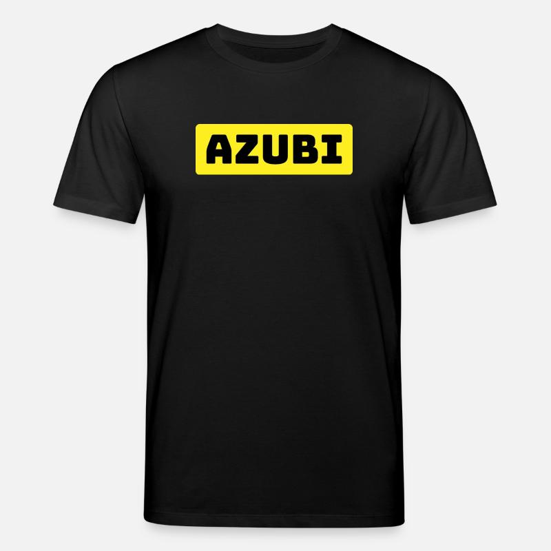 Azubi Tshirt yellow - Stanley/Stella Unisex Bio-T-Shirt CREATOR  - Schwarz