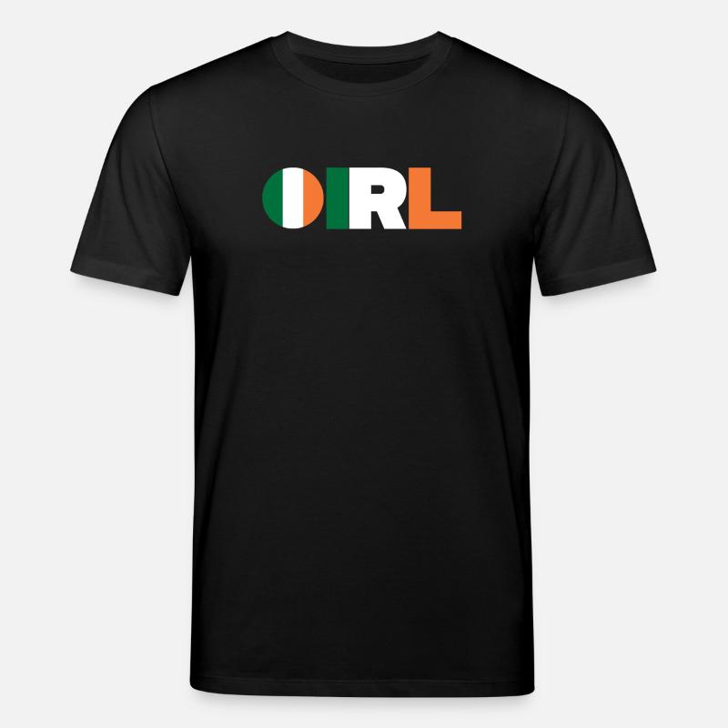 Irland - Stanley/Stella Unisex Bio-T-Shirt CREATOR  - Schwarz