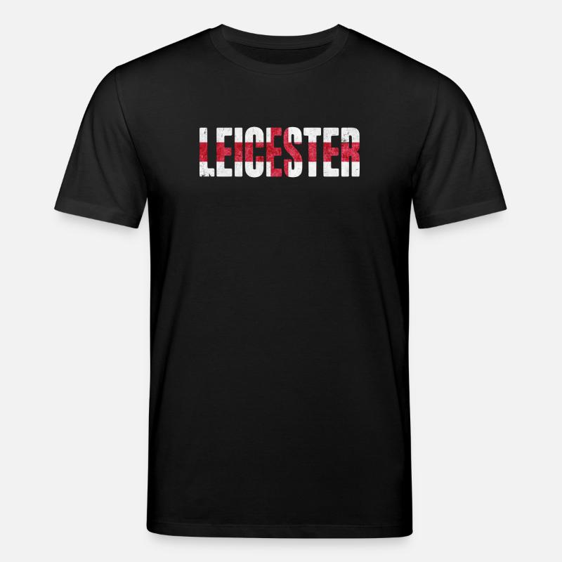 Leicester England - Stanley/Stella Unisex Bio-T-Shirt CREATOR  - Schwarz