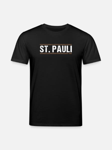 St. Pauli - Stanley/Stella Unisex Bio-T-Shirt CREATOR  - Schwarz
