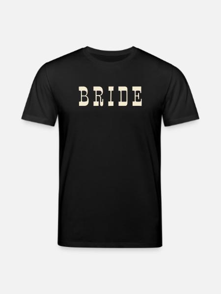 Bride – Warm Ivory - Stanley/Stella Unisex Bio-T-Shirt CREATOR - Schwarz