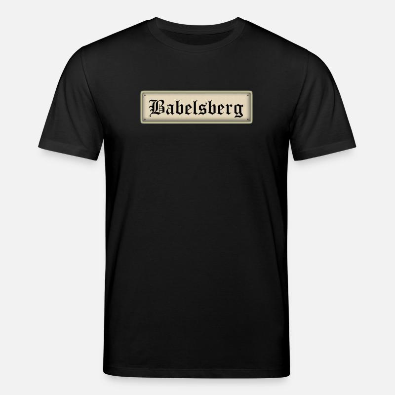 BABELSBERG - Stanley/Stella Unisex Bio-T-Shirt CREATOR  - Schwarz