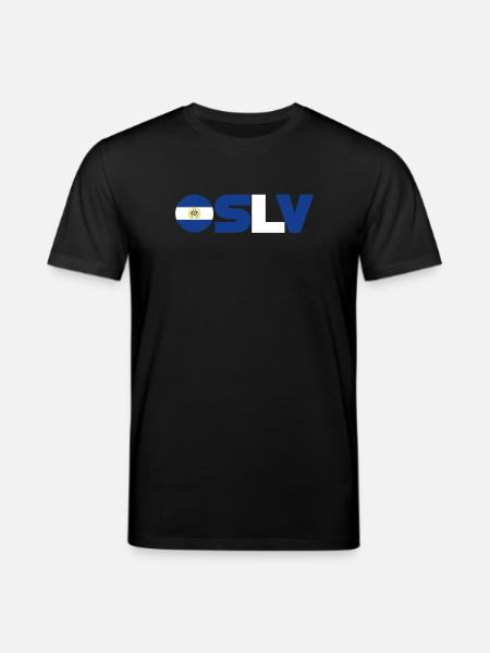 El Salvador - Stanley/Stella CREATOR Unisex Organic T-Shirt - black