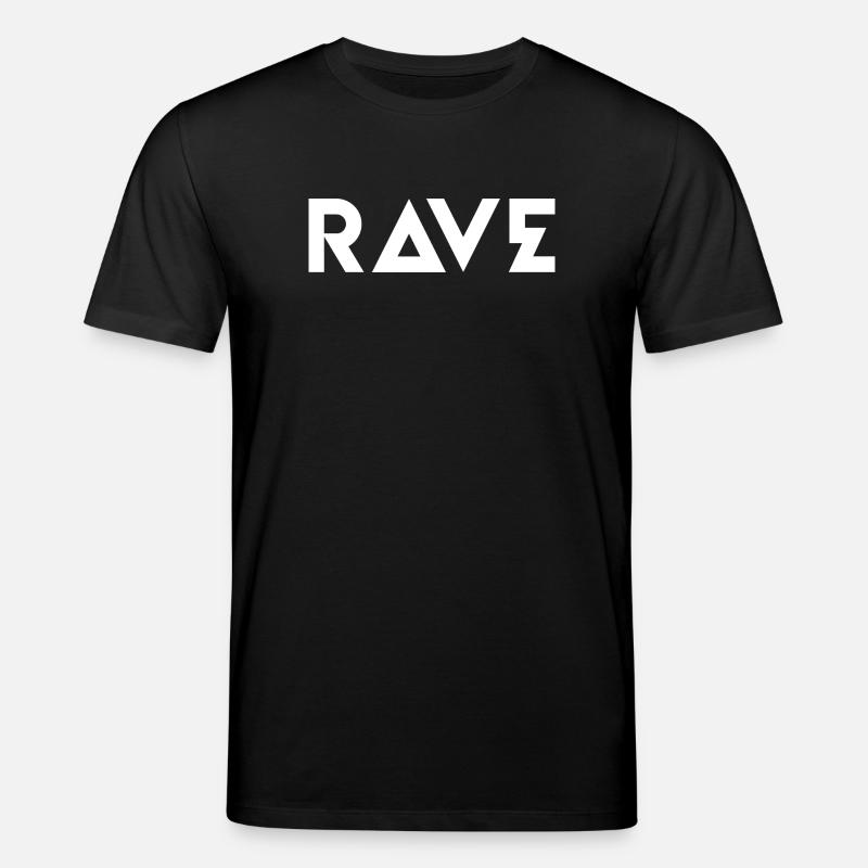 RAVE Geometric Bold Logo - T-shirt bio CREATOR Stanley/Stella Unisexe - noir