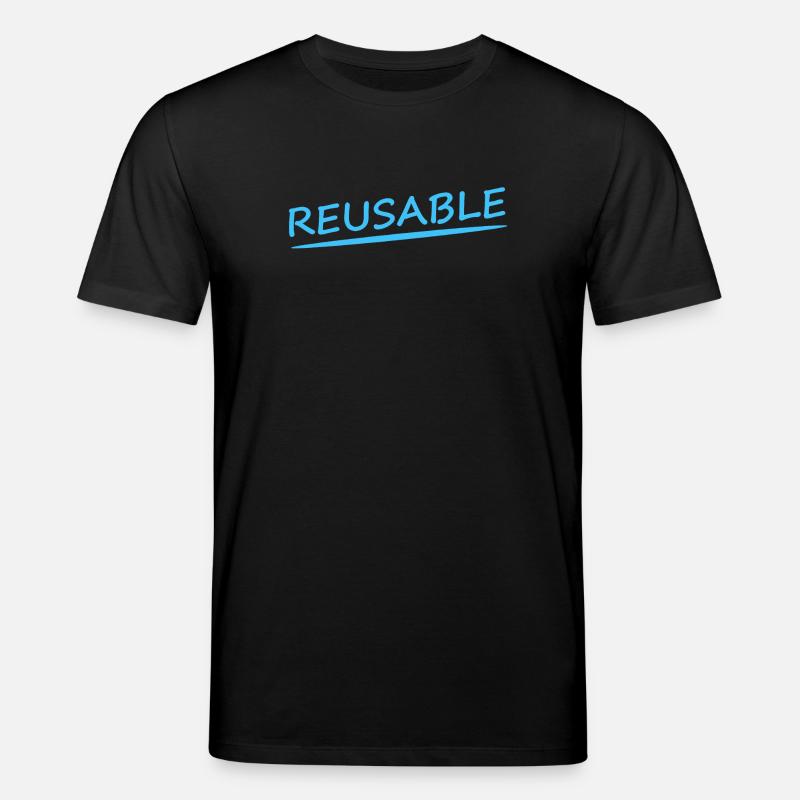 RÉUTILISABLE - T-shirt bio CREATOR Stanley/Stella Unisexe - noir