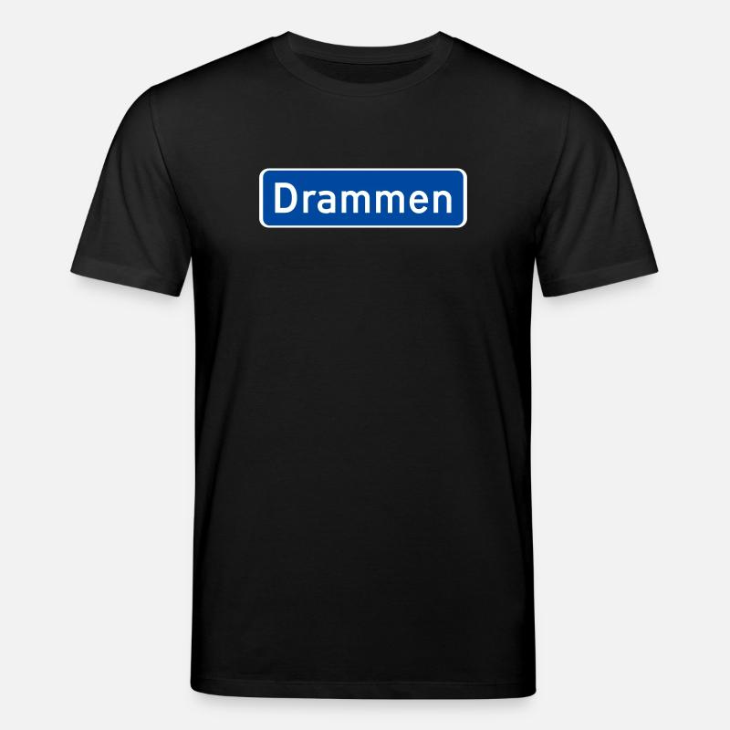 Drammen - Stanley/Stella Unisex Bio-T-Shirt CREATOR  - Schwarz