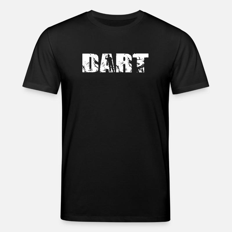 Conception de fléchettes classique - T-shirt bio CREATOR Stanley/Stella Unisexe - noir