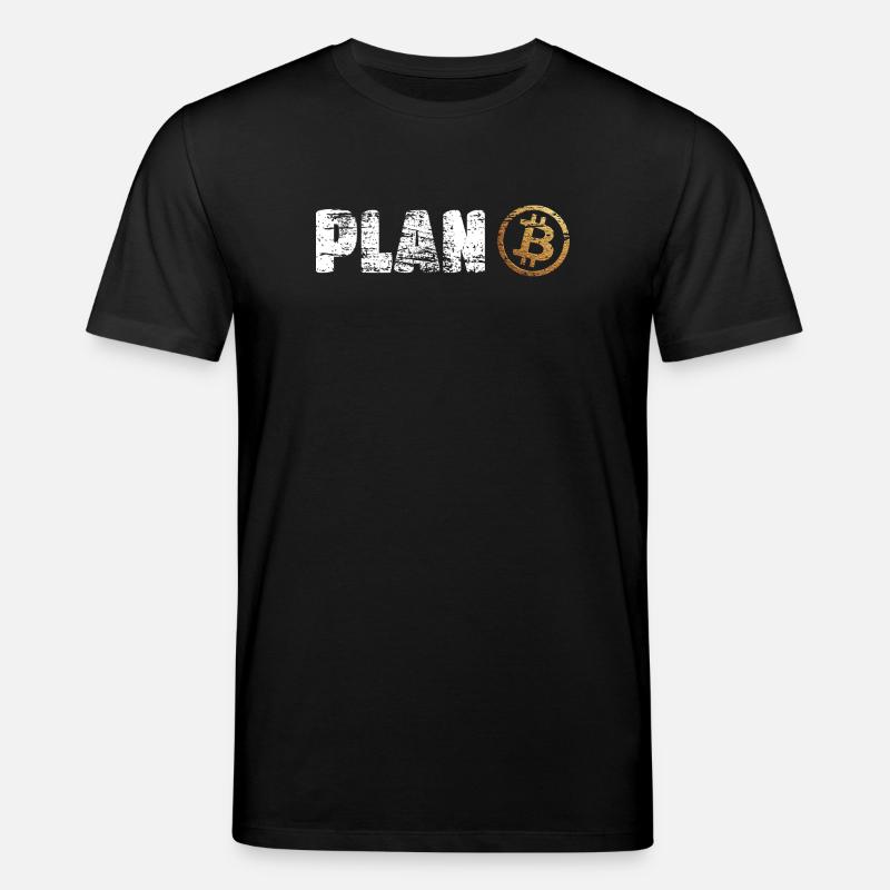 Plan Bitcoin Plan B - Stanley/Stella CREATOR Unisex Organic T-Shirt - black