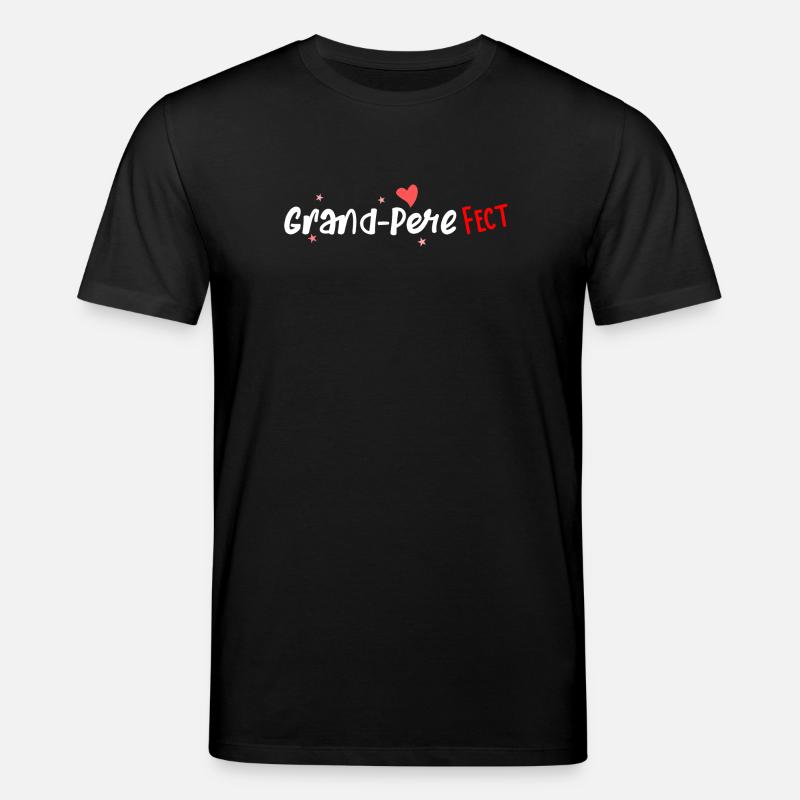 Grand-Pere fect - T-shirt bio CREATOR Stanley/Stella Unisexe - noir