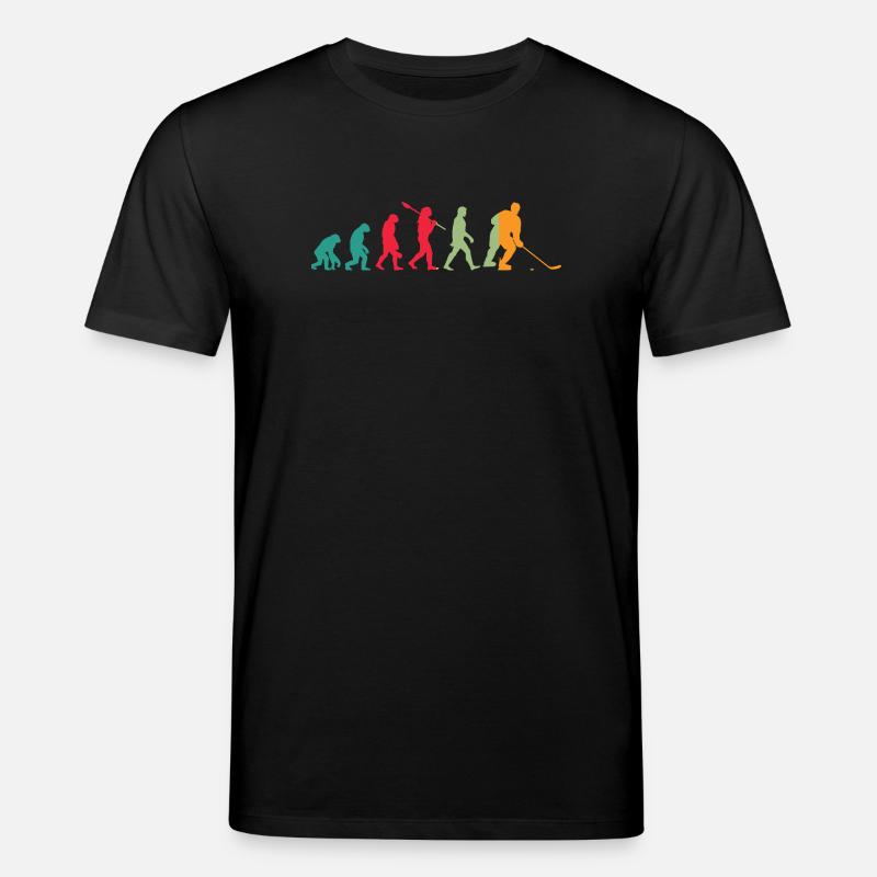 Evolution Eishockey - T-shirt bio CREATOR Stanley/Stella Unisexe - noir