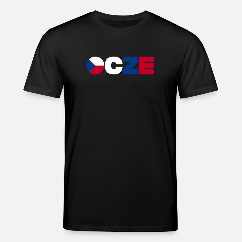 République tchèque - T-shirt bio CREATOR Stanley/Stella Unisexe - noir