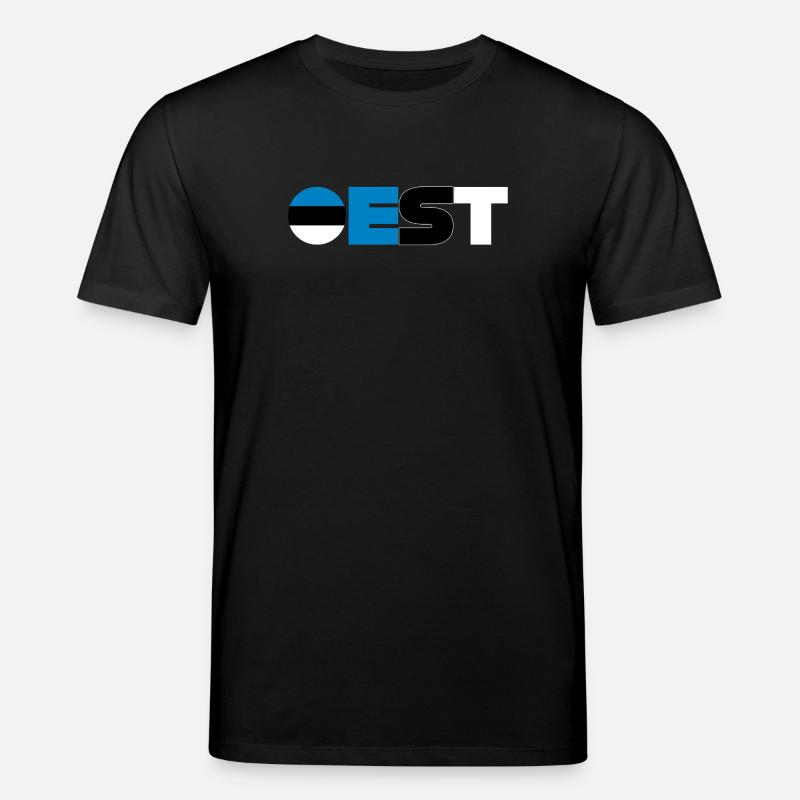 Estland - Stanley/Stella Unisex Bio-T-Shirt CREATOR  - Schwarz