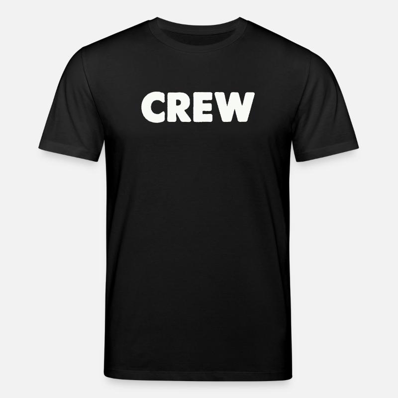crew- - Stanley/Stella Unisex Bio-T-Shirt CREATOR  - Schwarz