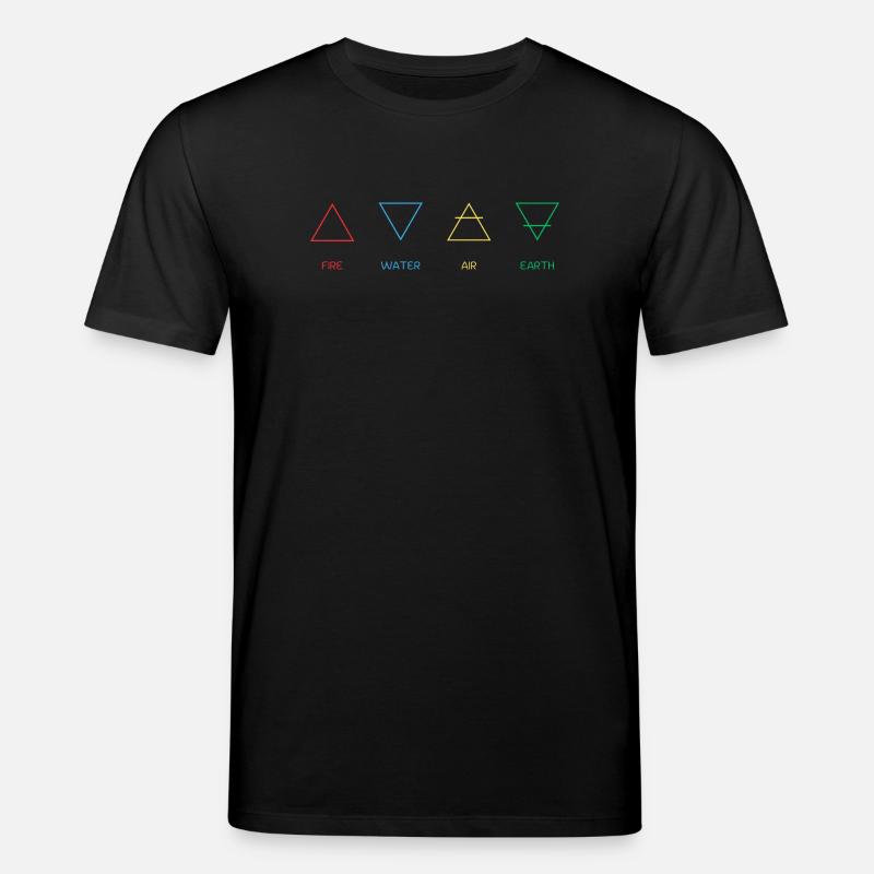 Quatre Éléments - T-shirt bio CREATOR Stanley/Stella Unisexe - noir