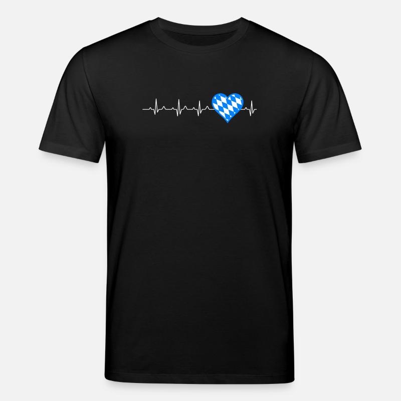 HERZSCHLOG BAYERN - Stanley/Stella Unisex Bio-T-Shirt CREATOR  - Schwarz