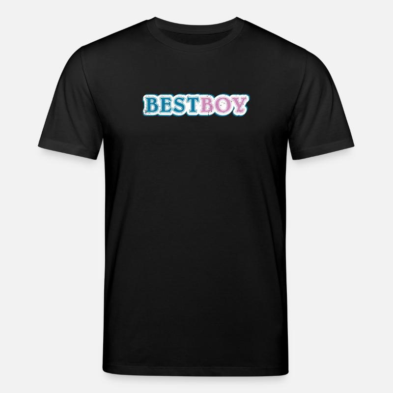 Revendication du meilleur garçon ombragée - T-shirt bio CREATOR Stanley/Stella Unisexe - noir