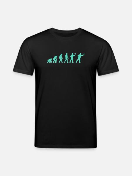 Advanced evolutionary silhouette - Stanley/Stella CREATOR Unisex Organic T-Shirt - black