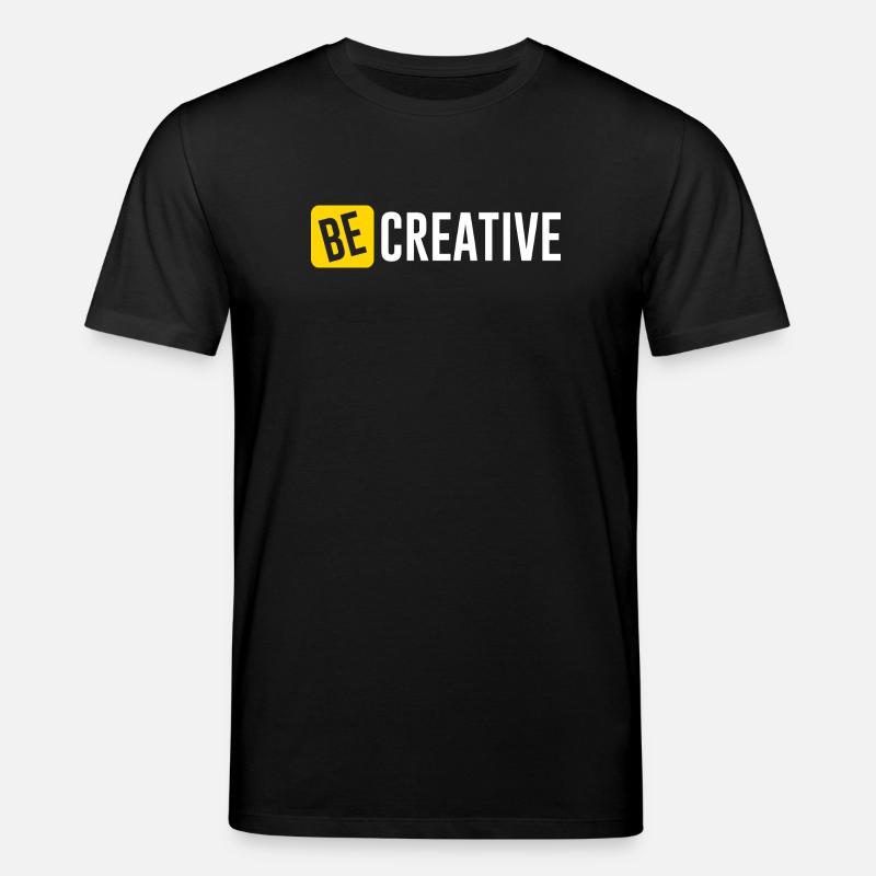 Be Creative Inspiration Design - T-shirt bio CREATOR Stanley/Stella Unisexe - noir