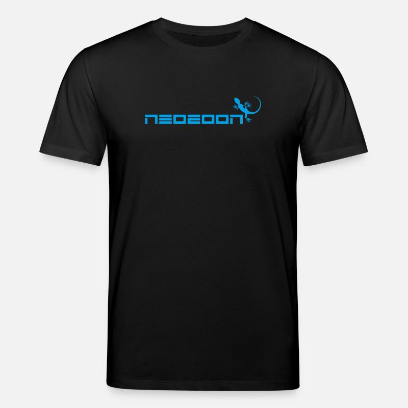 neozoon cyan - Stanley/Stella Unisex Bio-T-Shirt CREATOR  - Schwarz