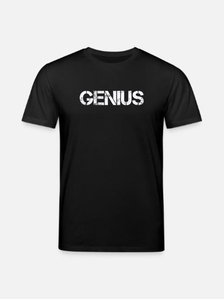 GÉNIE - T-shirt bio CREATOR Stanley/Stella Unisexe - noir
