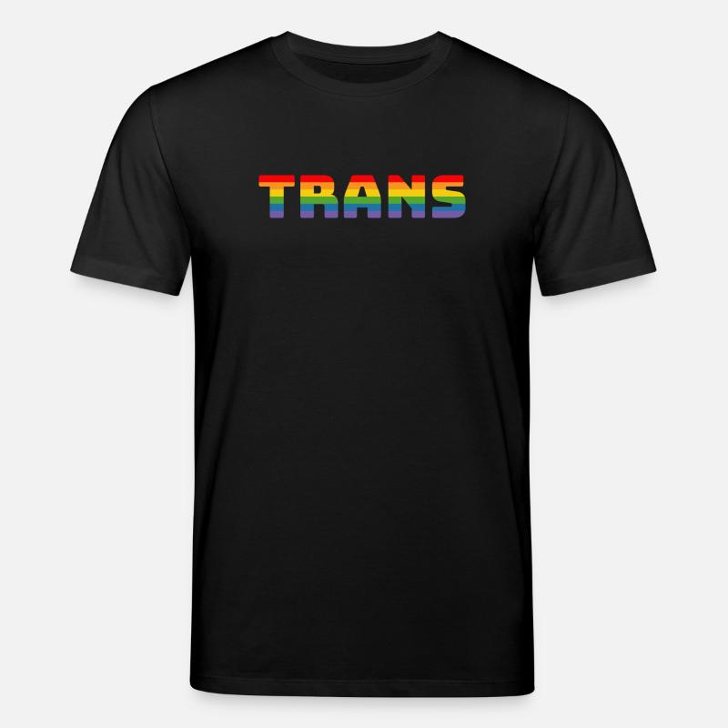 Rainbow Trans - T-shirt bio CREATOR Stanley/Stella Unisexe - noir