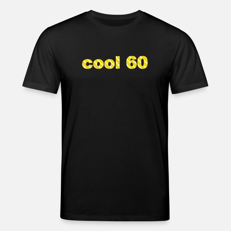 Jahre alt, cool 60 - Stanley/Stella Unisex Bio-T-Shirt CREATOR  - Schwarz
