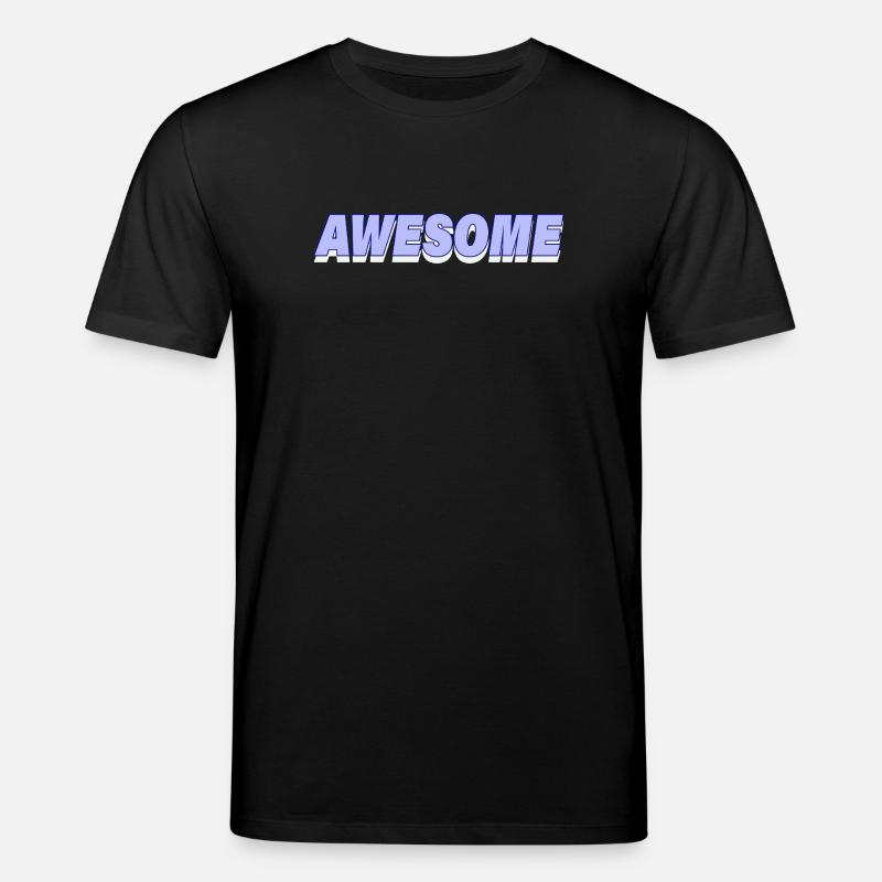 AWESOME - Stanley/Stella Unisex Bio-T-Shirt CREATOR  - Schwarz
