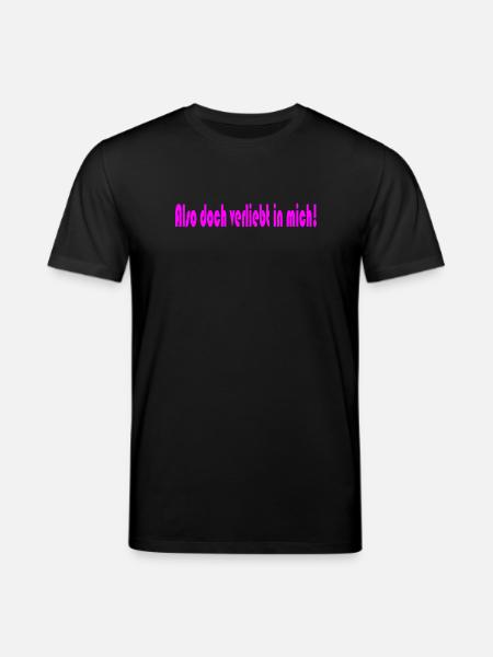 Also doch verliebt in mich! - Stanley/Stella Unisex Bio-T-Shirt CREATOR - Schwarz