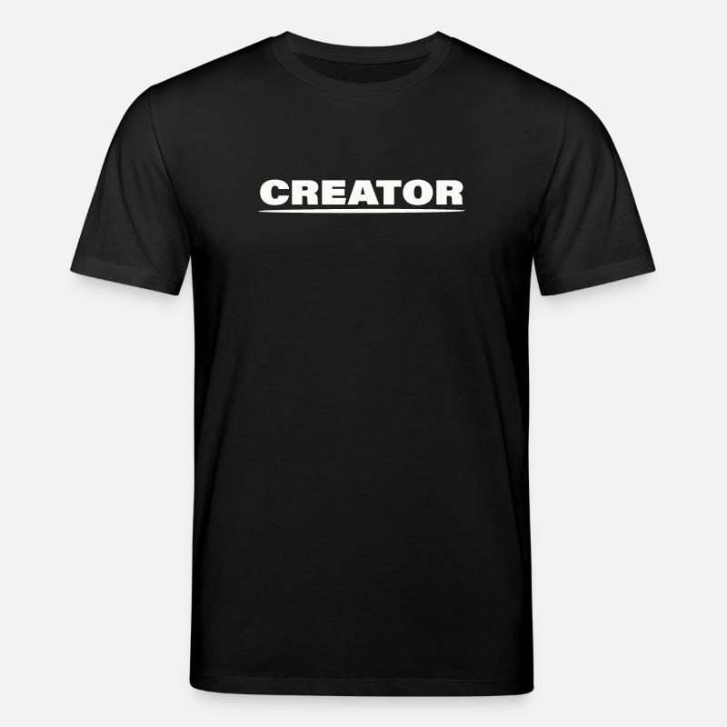 CREATOR - Stanley/Stella Unisex Bio-T-Shirt CREATOR  - Schwarz