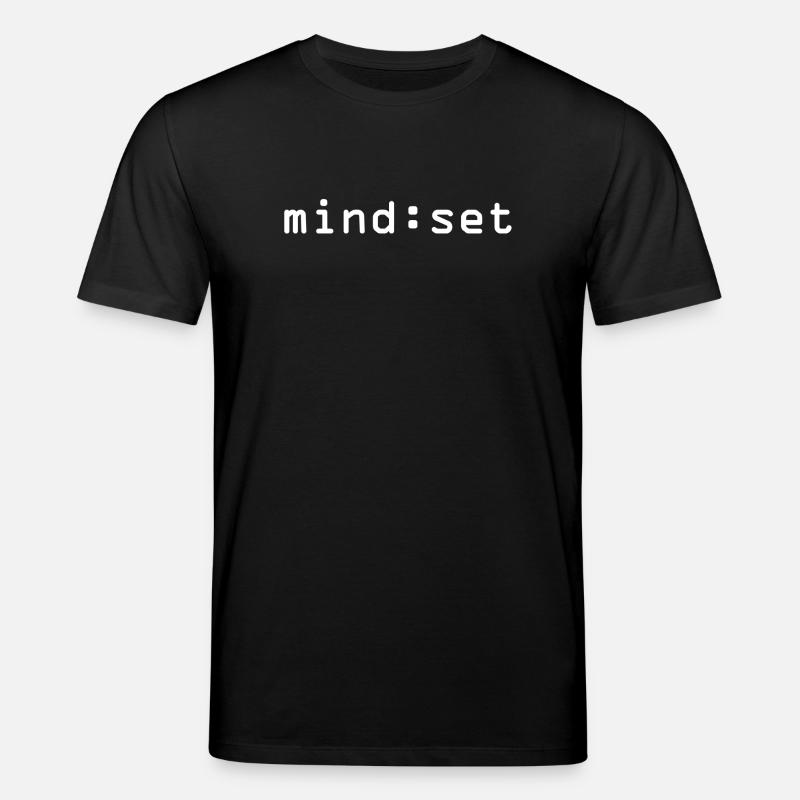 mind:set (weiss) - Stanley/Stella Unisex Bio-T-Shirt CREATOR  - Schwarz