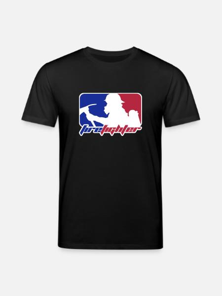 pompier - T-shirt bio CREATOR Stanley/Stella Unisexe - noir