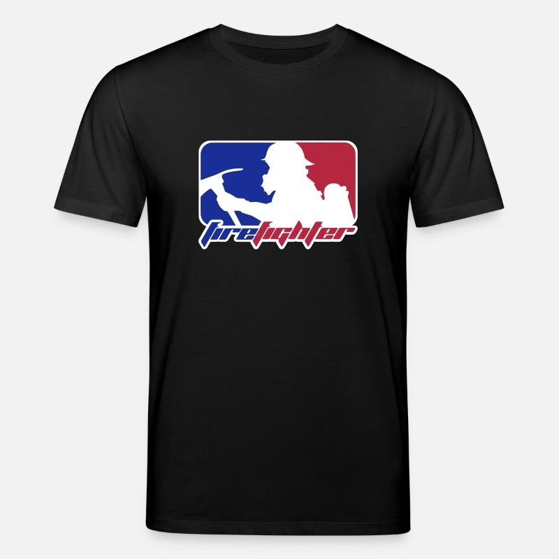 pompier - T-shirt bio CREATOR Stanley/Stella Unisexe - noir