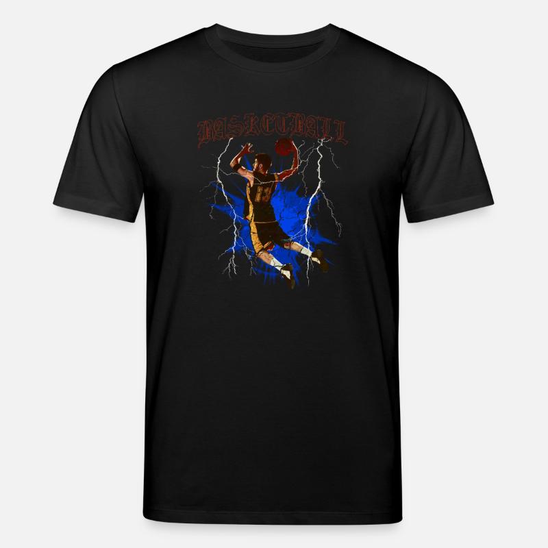 Dunk éclair : Basket électrique - T-shirt bio CREATOR Stanley/Stella Unisexe - noir