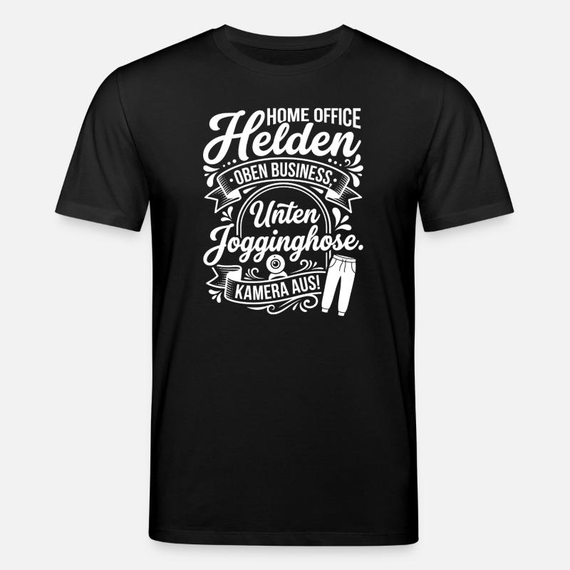 Conception des héros du Home Office - T-shirt bio CREATOR Stanley/Stella Unisexe - noir