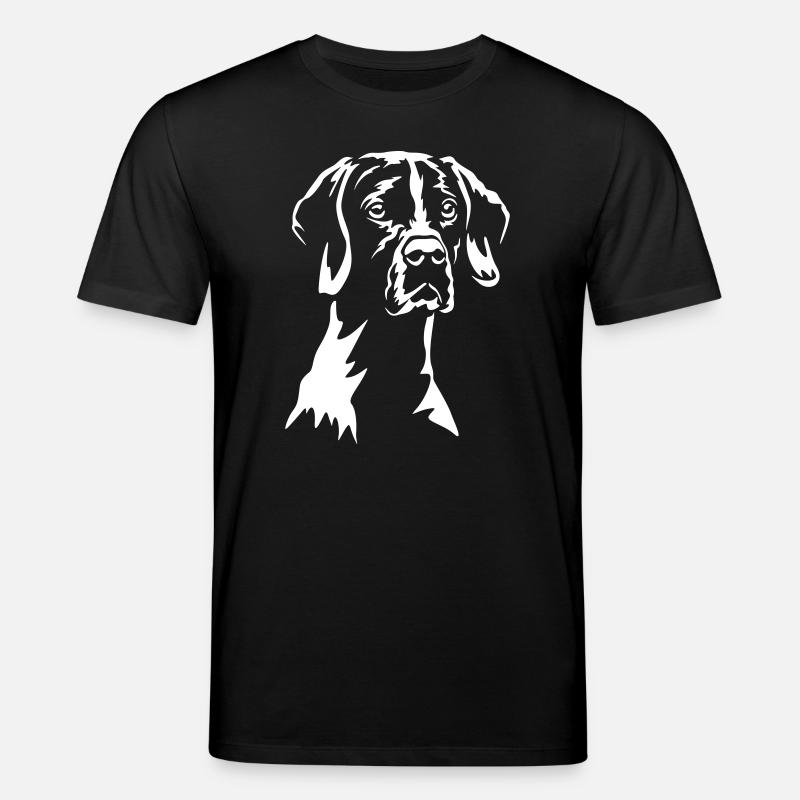 English Pointer "Black Edition" - Stanley/Stella CREATOR Unisex Organic T-Shirt - black