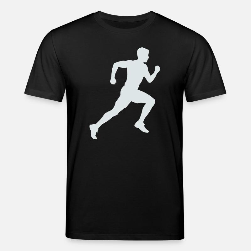 Sprint de silhouette en course - T-shirt bio CREATOR Stanley/Stella Unisexe - noir