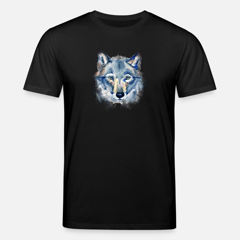 Art Wolf - T-shirt bio CREATOR Stanley/Stella Unisexe - noir