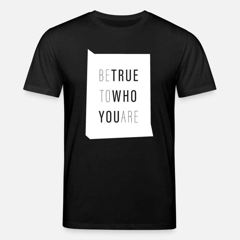 Wahr sein - Stanley/Stella Unisex Bio-T-Shirt CREATOR  - Schwarz