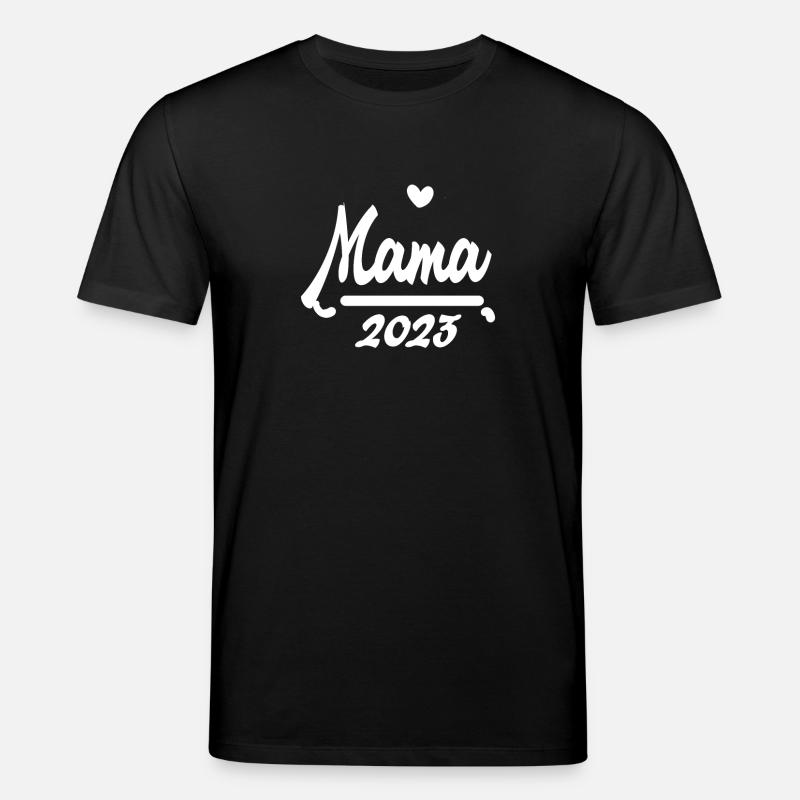 Mama 2023 Mutter - Stanley/Stella Unisex Bio-T-Shirt CREATOR  - Schwarz