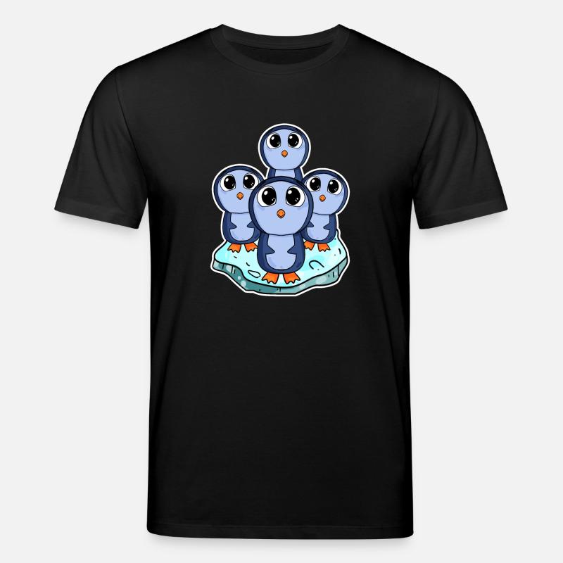 Pingouins - T-shirt bio CREATOR Stanley/Stella Unisexe - noir