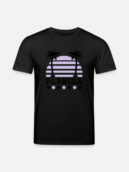 florida - T-shirt bio CREATOR Stanley/Stella Unisexe - noir